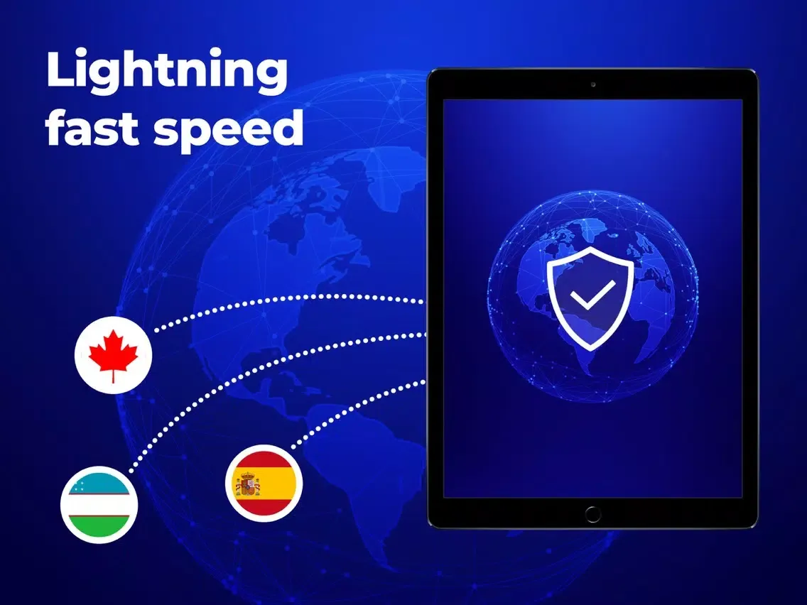 Racman - security master VPN iPad  Screenshots