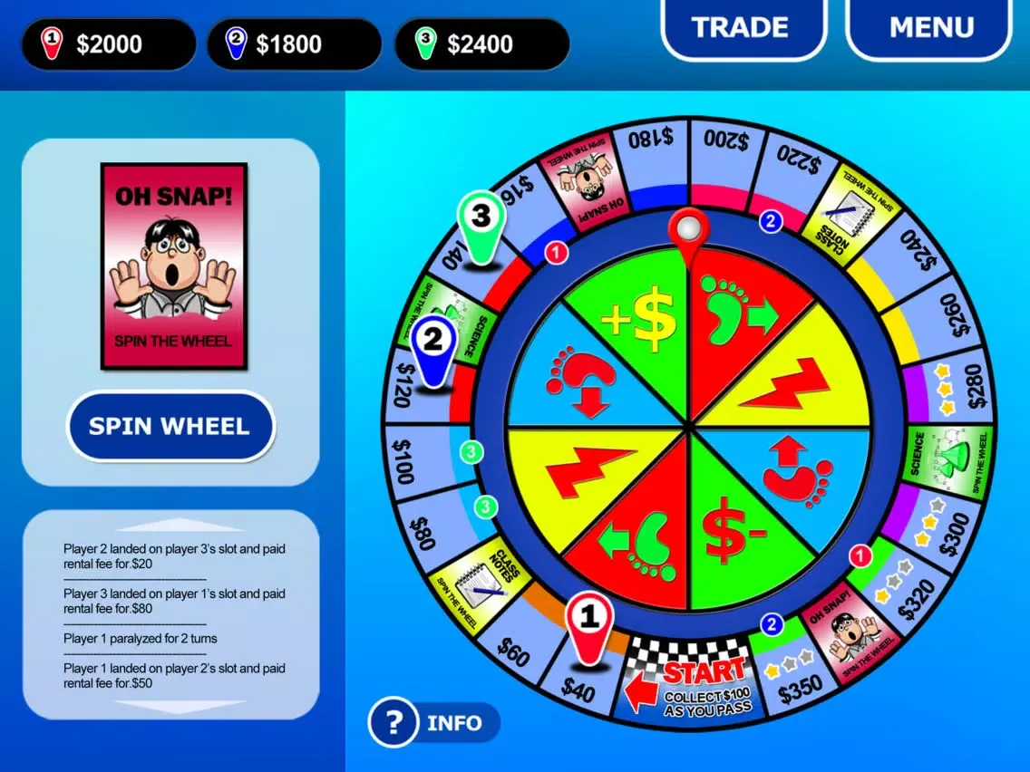 Highschool IO (Opoly) iPad Screenshots