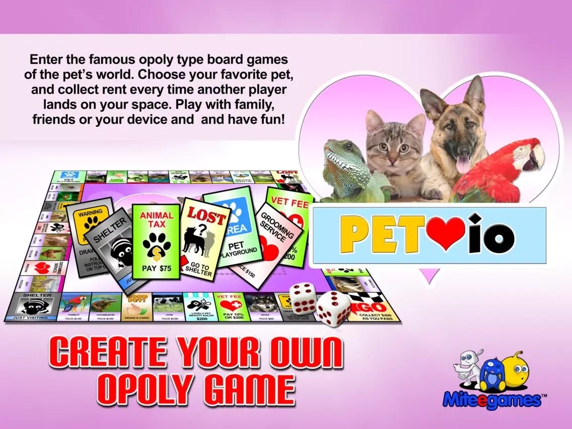 Скриншоты Pet io (opoly) iPad 