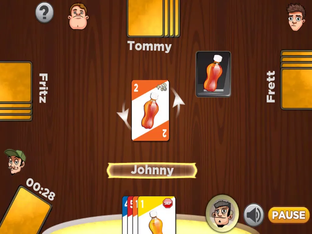 Capturas de pantalla de short fill cola card game iPad 