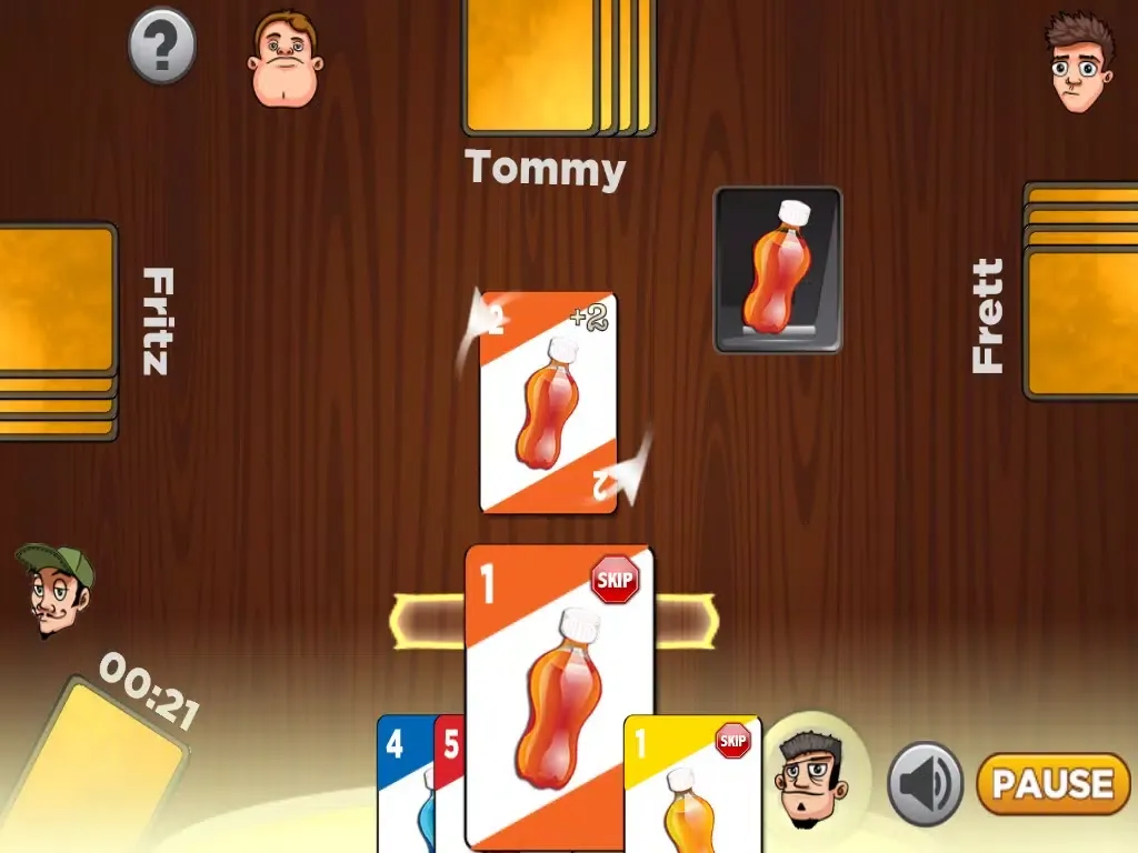 Capturas de pantalla de short fill cola card game iPad 