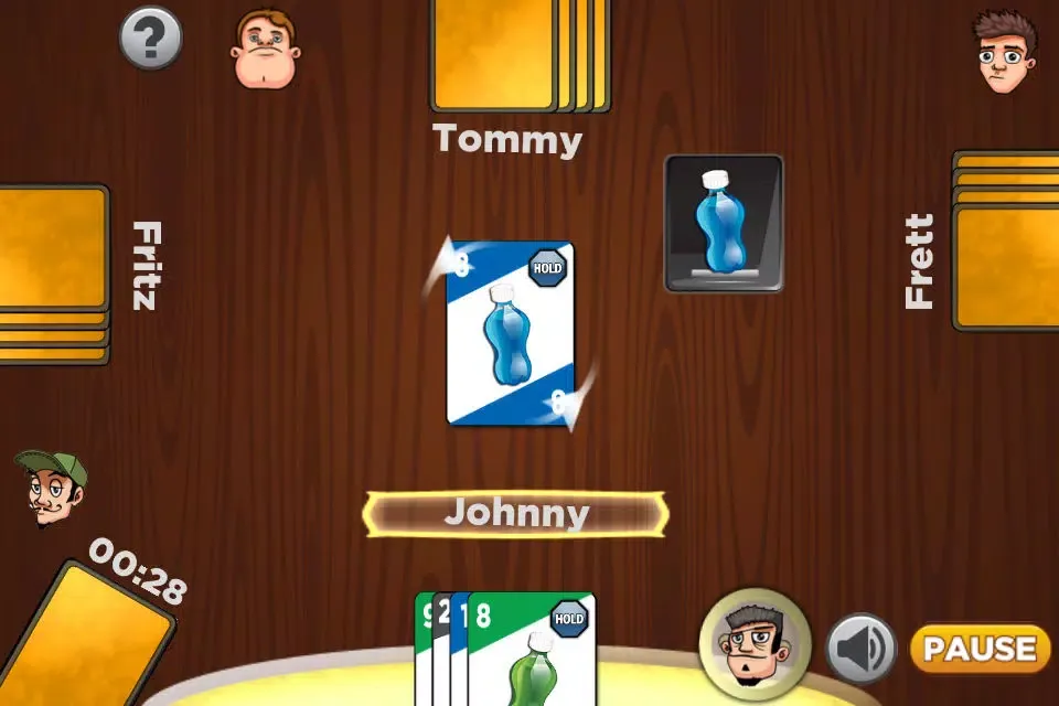 Capturas de pantalla de short fill cola card game