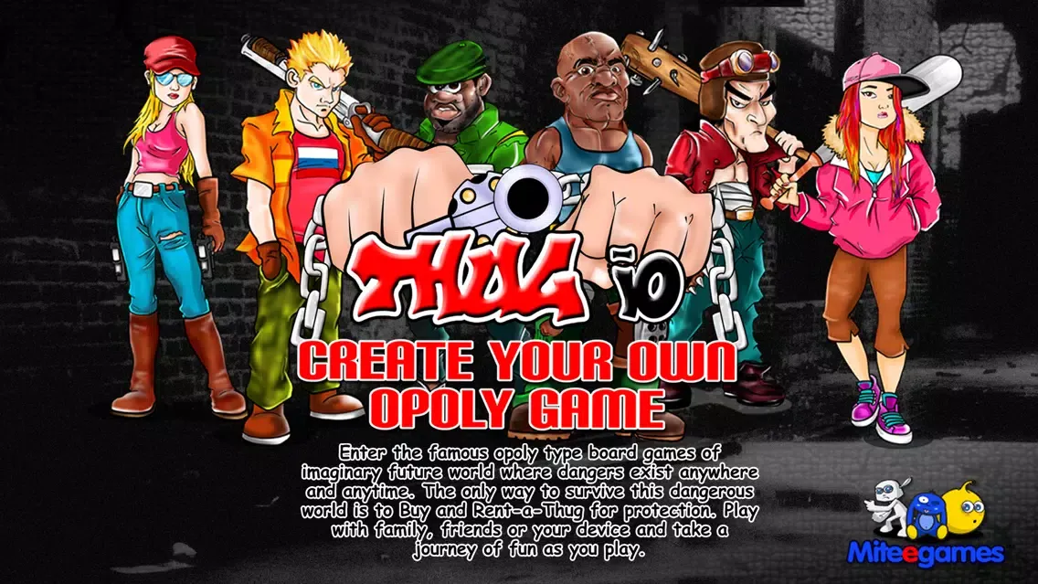 Capturas de tela do Thug io (opoly)