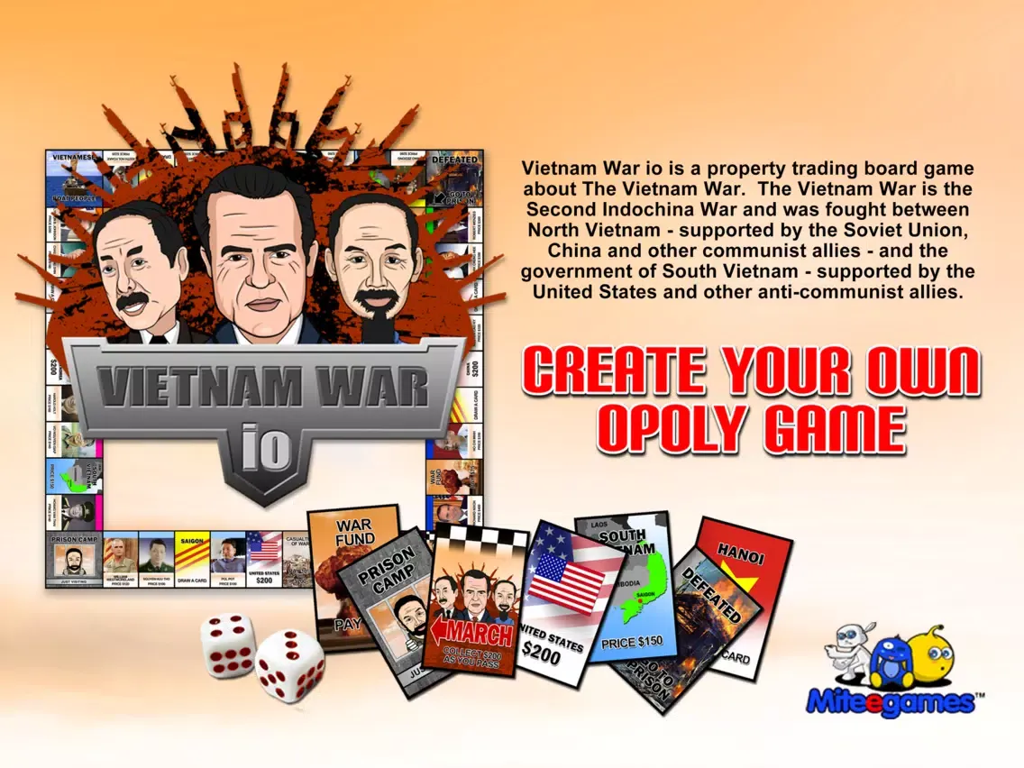 Capturas de pantalla de Vietnam War io (opoly) iPad 