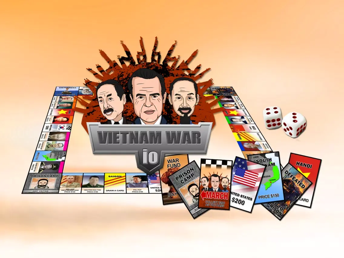 Capturas de pantalla de Vietnam War io (opoly) iPad 