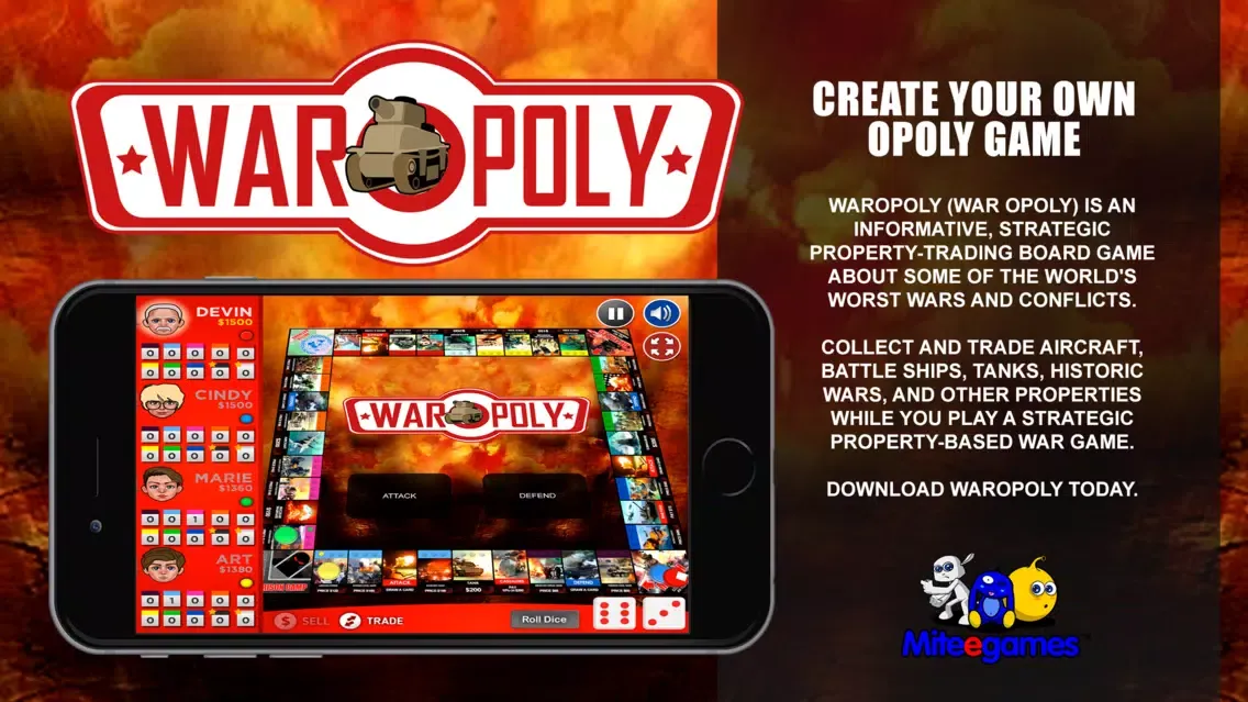 Zrzuty ekranu Waropoly
