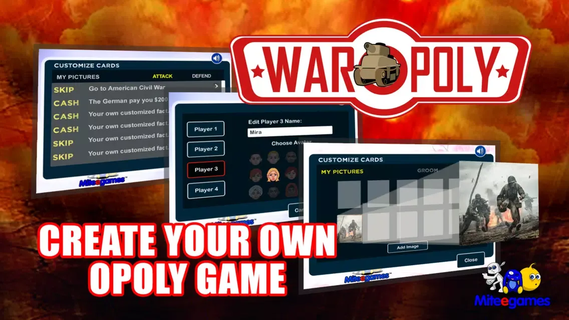 Zrzuty ekranu Waropoly