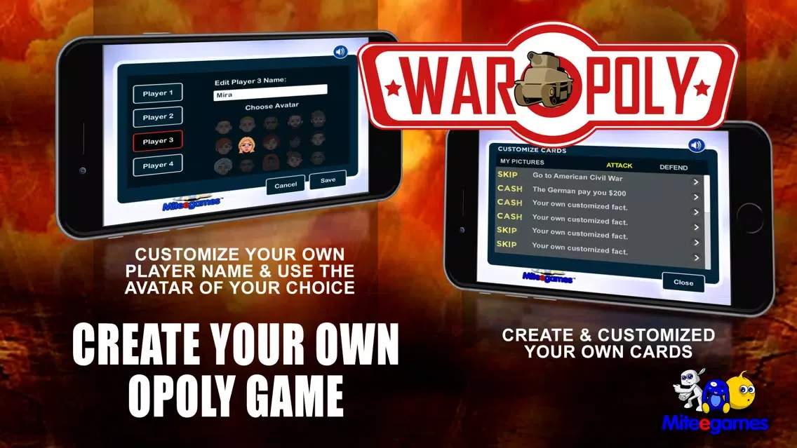 Zrzuty ekranu Waropoly