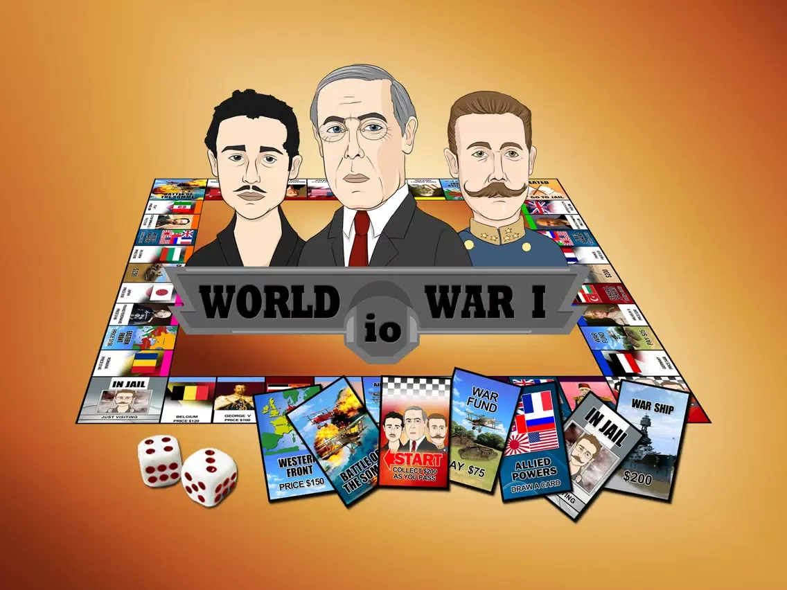 Tangkapan skrin World War I io (opoly) iPad 