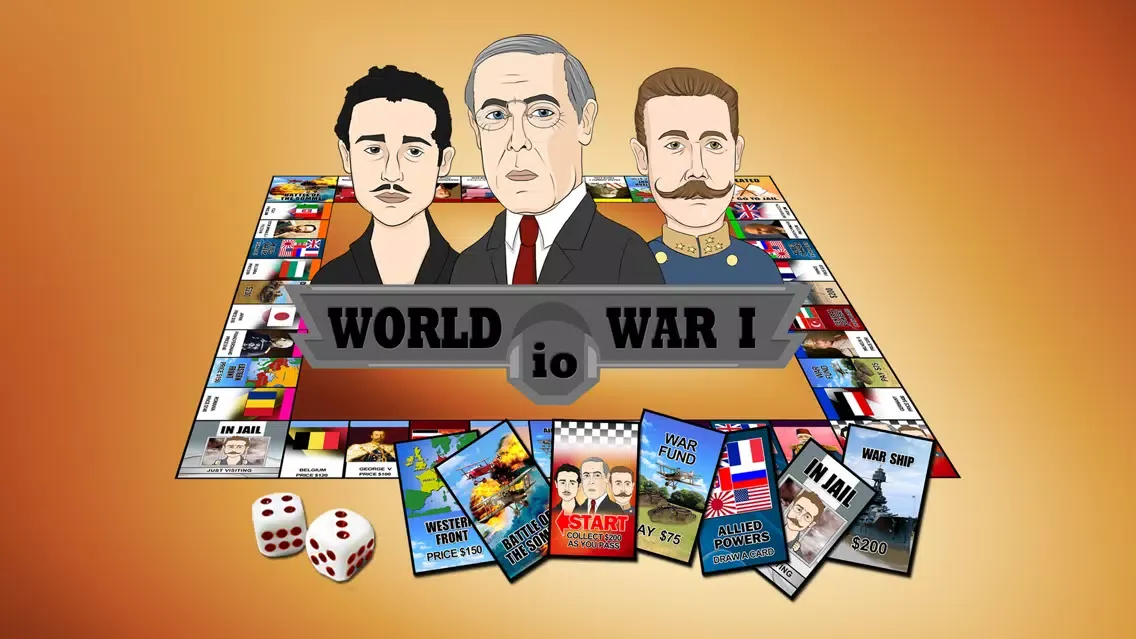 Tangkapan skrin World War I io (opoly)