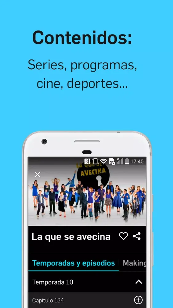 Ảnh chụp màn hình của Mitele - Mediaset Spain VOD TV