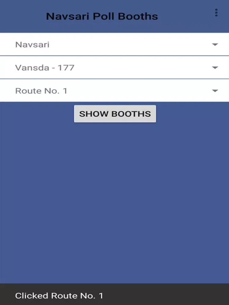 Navsari Polling Booths iPad 應用截圖