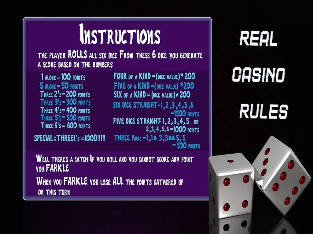 Ảnh chụp màn hình của Addict Farkle - Deluxe Vegas Solo Free Casino Game iPad 