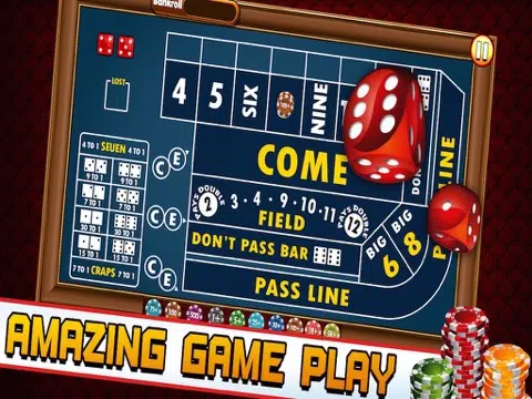 Place your Bets Craps iPad  Screenshots