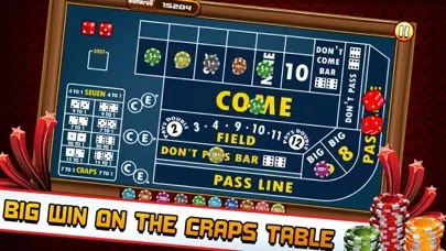 Place your Bets Craps Screenshots