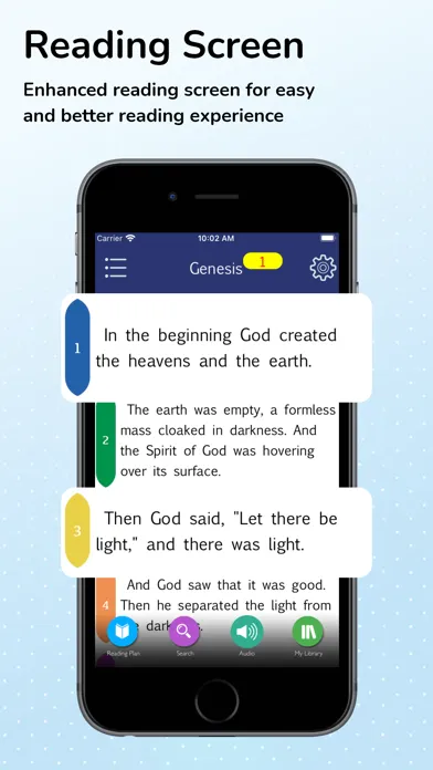 Capturas de pantalla de Good News Bible (GNB) - Audio