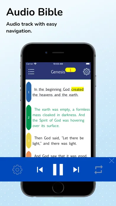 Capturas de pantalla de Good News Bible (GNB) - Audio