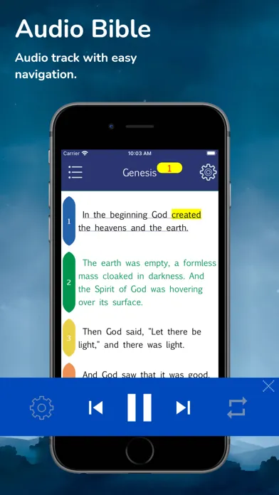 Holy Bible Message Bible (MSG) Screenshots