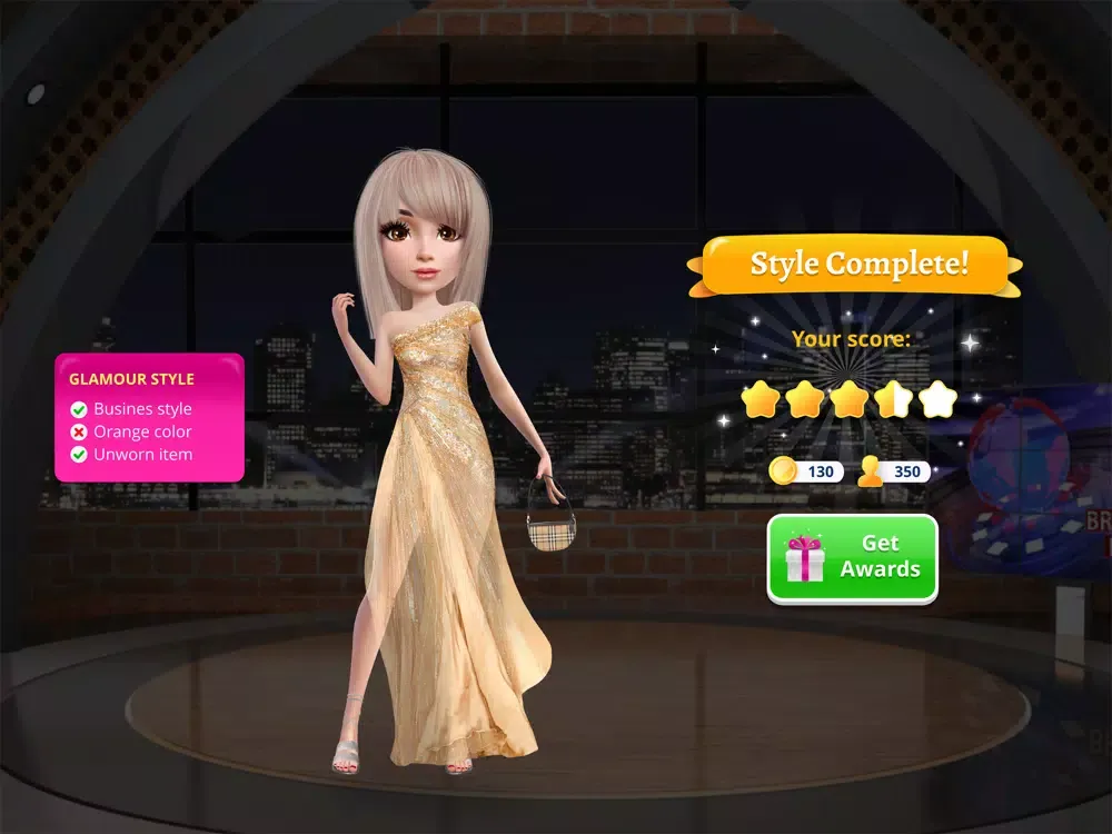 ภาพหน้าจอของ iDolly Top Blogger: Dress Up iPad 