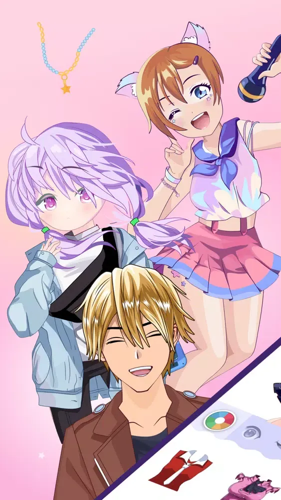 Anime Avatar Maker 스크린샷