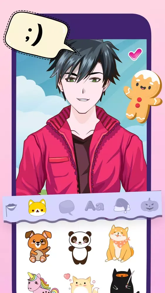 Anime Avatar Maker 스크린샷