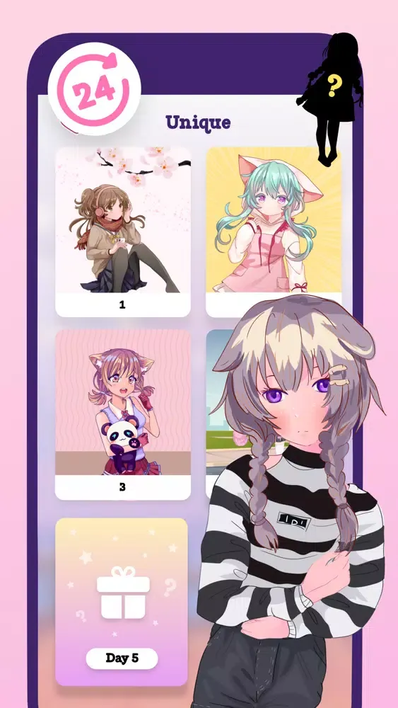 Anime Avatar Maker 스크린샷