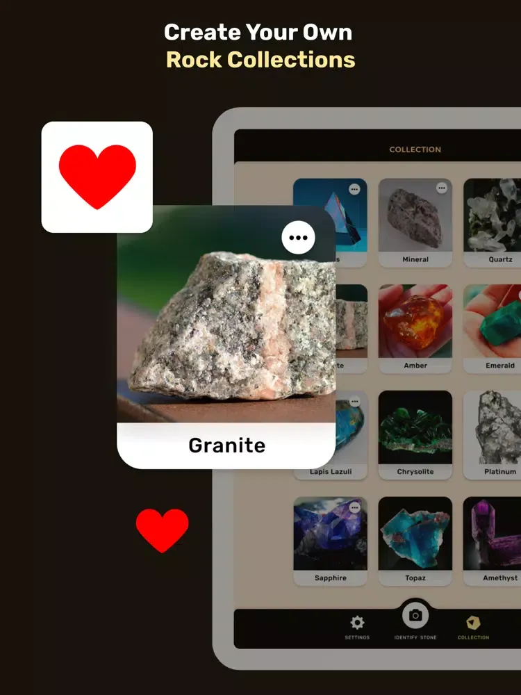 Rock Identifier + iPad  Screenshots