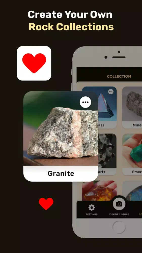 Rock Identifier + Screenshots