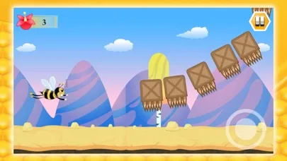 Flying Bee Honey Action Game 스크린샷