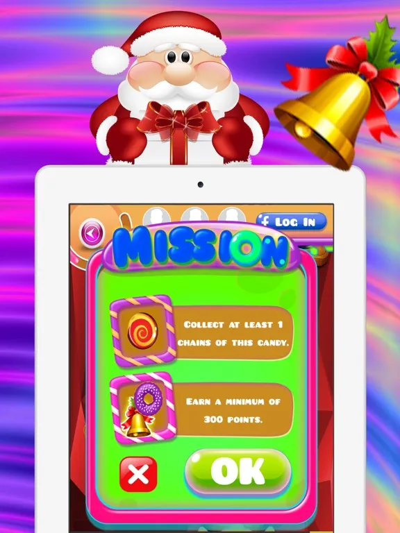 Cute Panda Jungle Match Puzzle Game For Christmas iPad  স্ক্রিনশট