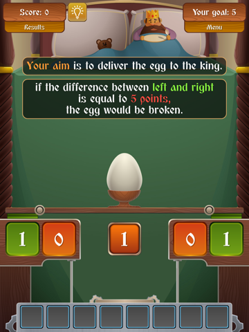 Eggy - bring the egg to the king! iPad  स्क्रीनशॉट