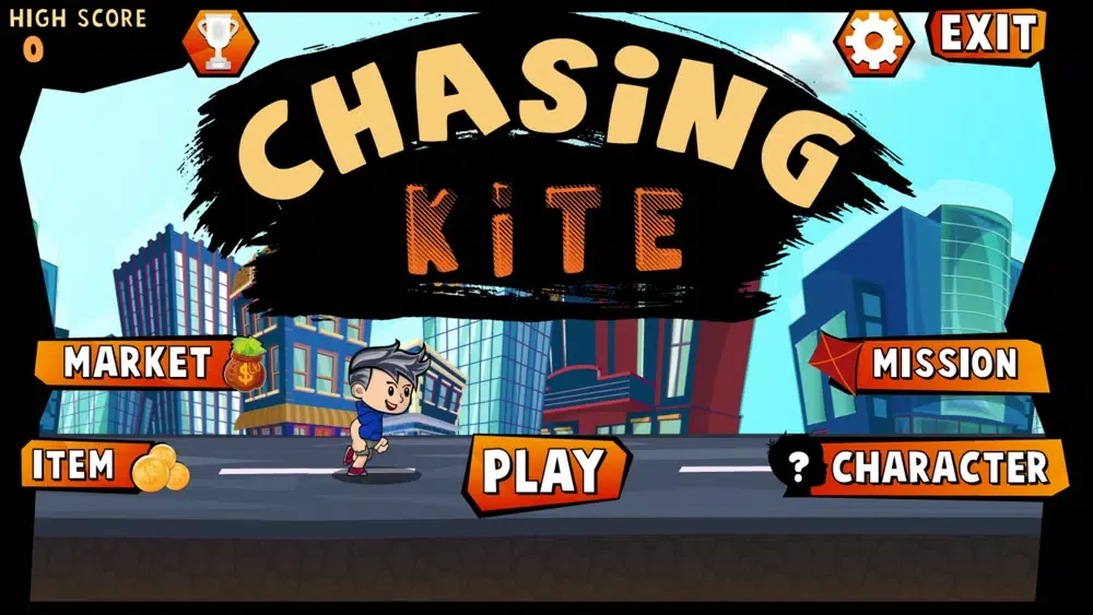 Ảnh chụp màn hình của The New Chasing Kite