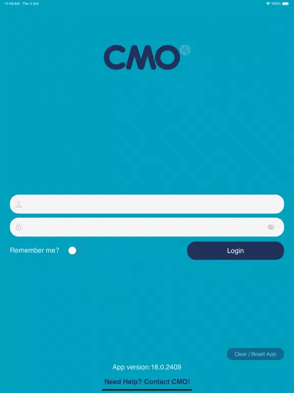 CMO Compliance V18 iPad  स्क्रीनशॉट