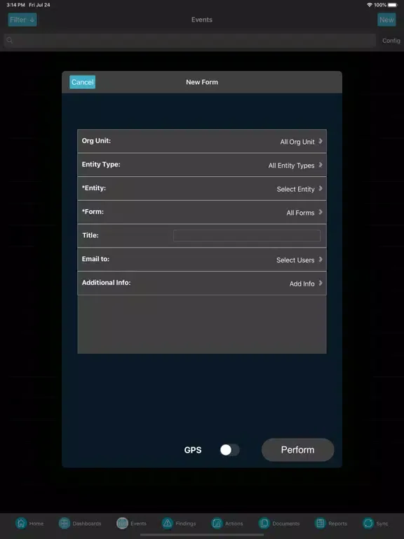 CMO Compliance V18 iPad  स्क्रीनशॉट