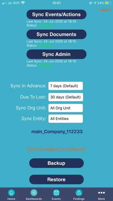 CMO Compliance V18 स्क्रीनशॉट