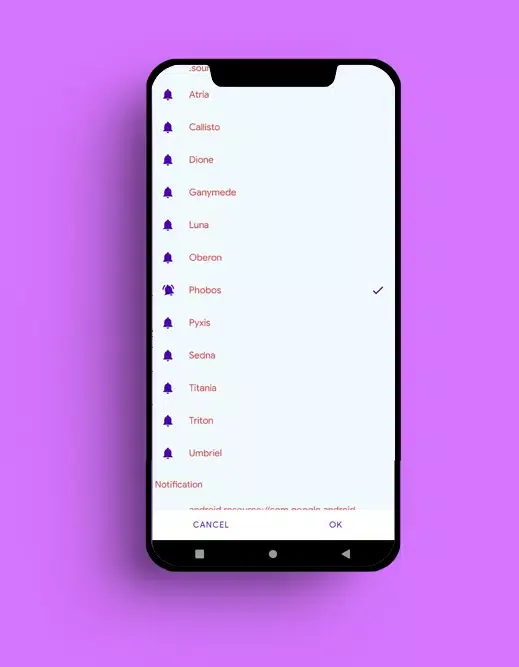 Full Battery Alarm Screenshots