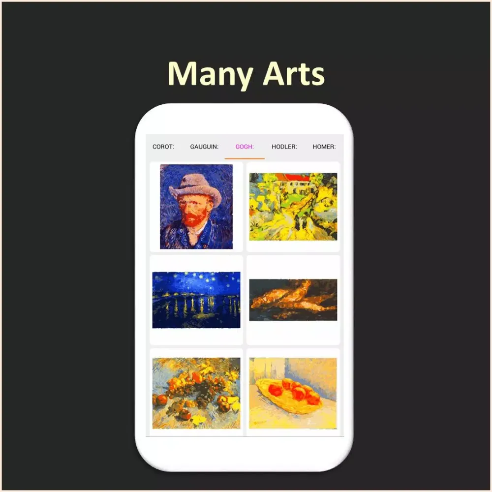 Color by Number - art Screenshots