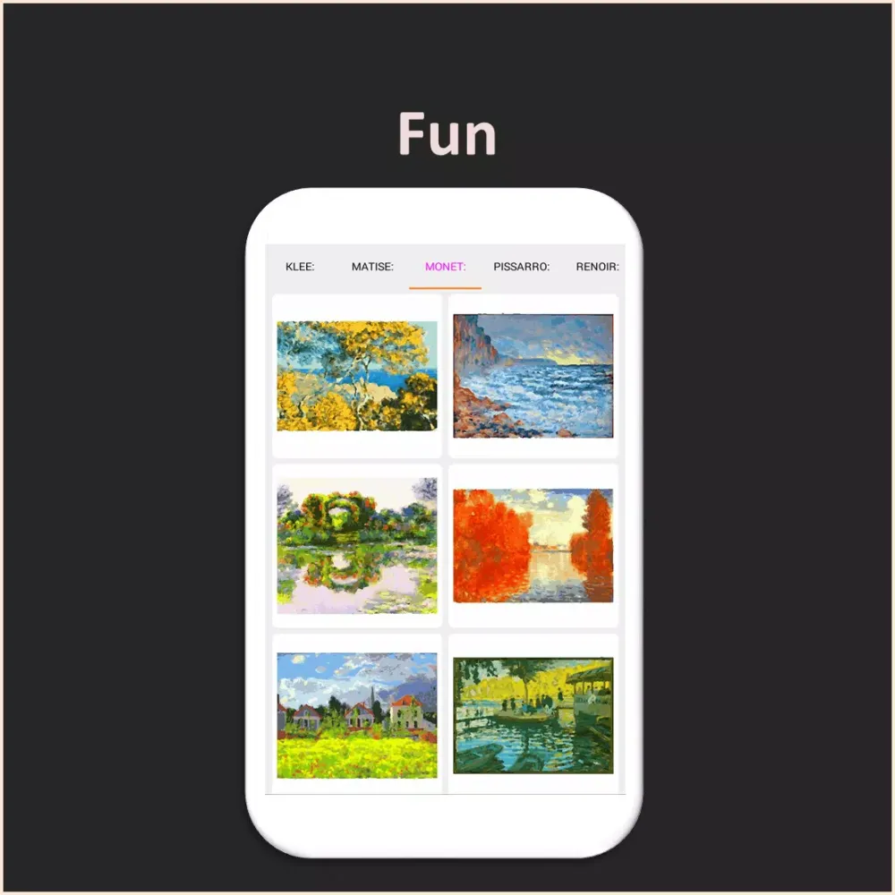 Color by Number - art Screenshots