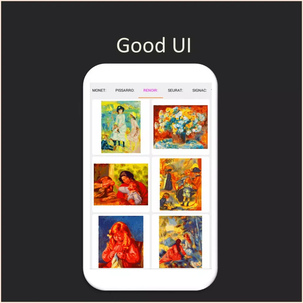 Color by Number - art Screenshots