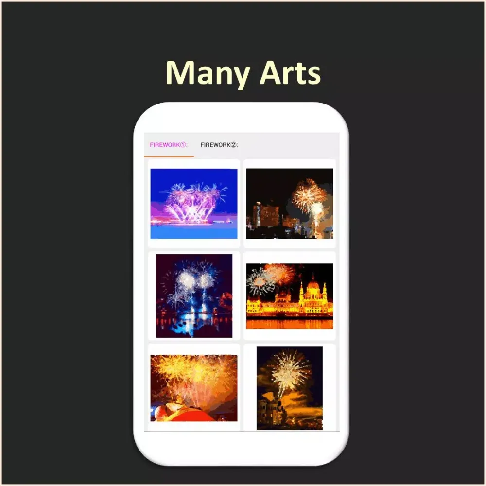 Color by Number - firework Screenshots