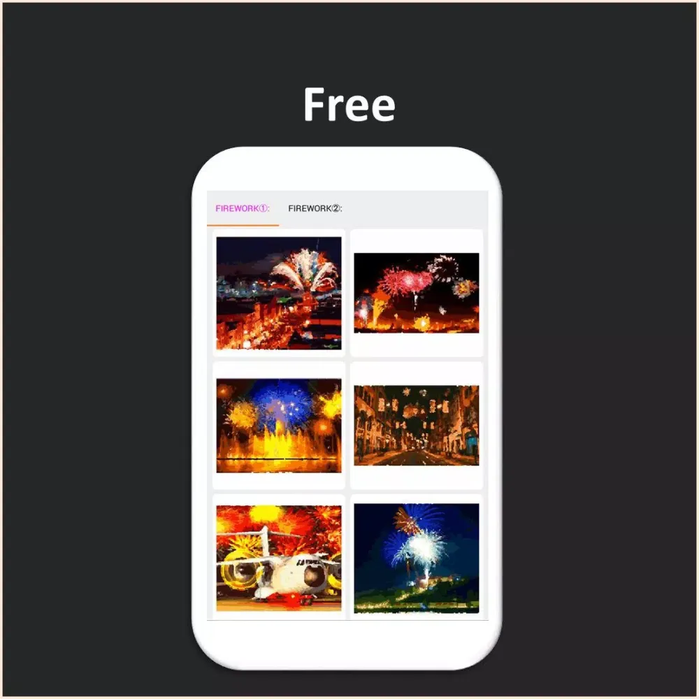 Color by Number - firework Screenshots