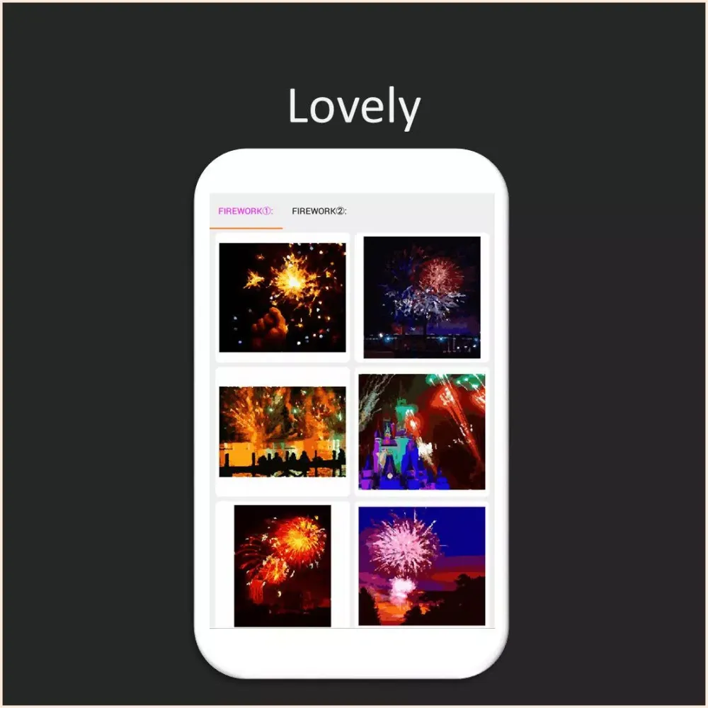 Color by Number - firework Screenshots