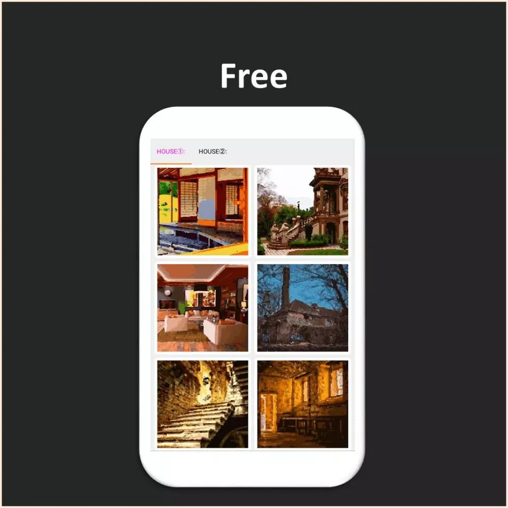 Color by Number - house应用截图