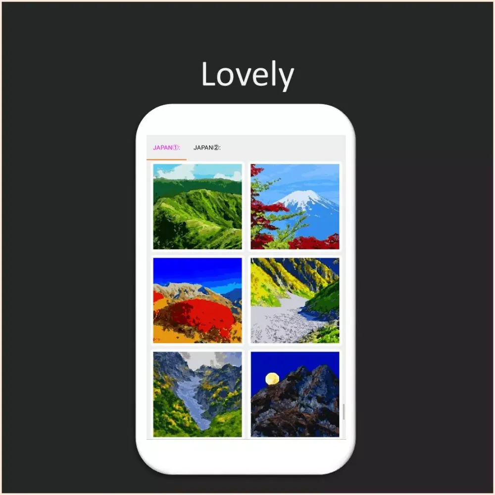 Color by Number - japan Screenshots