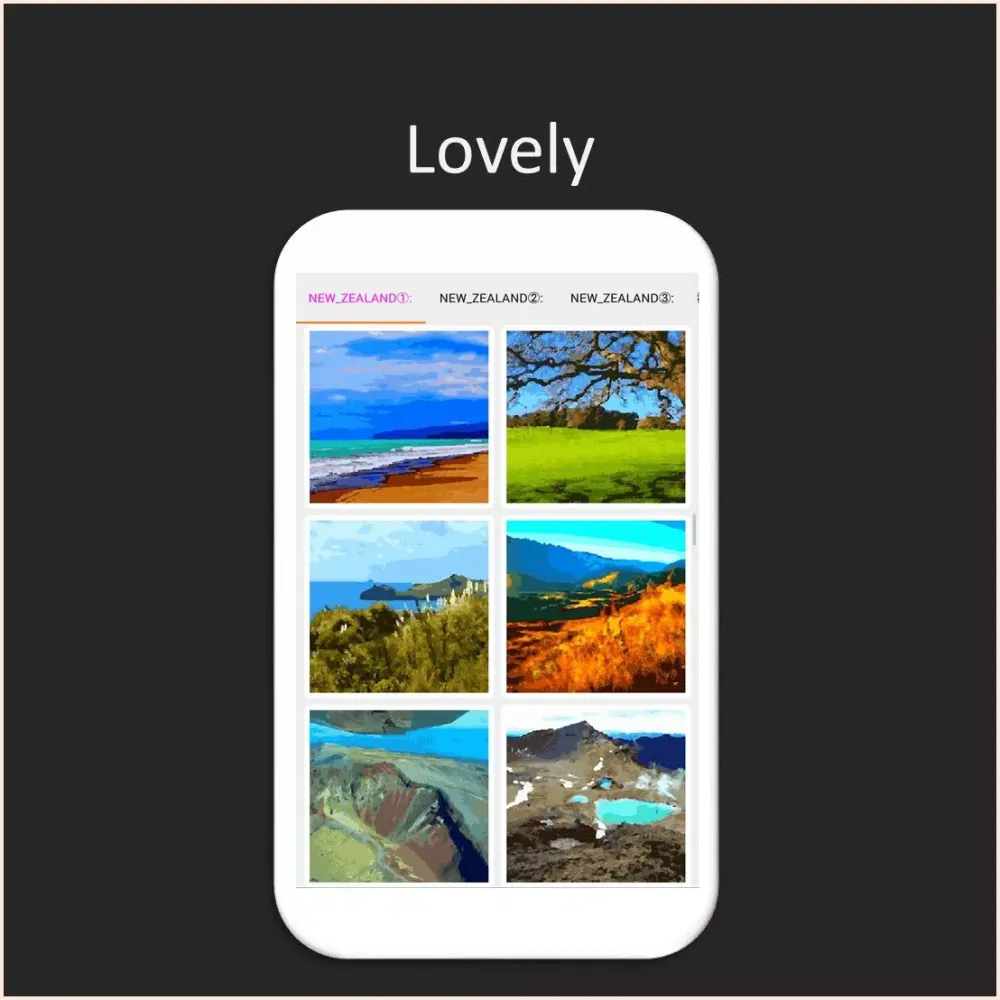 Screenshot di Color by Number - new_zealand