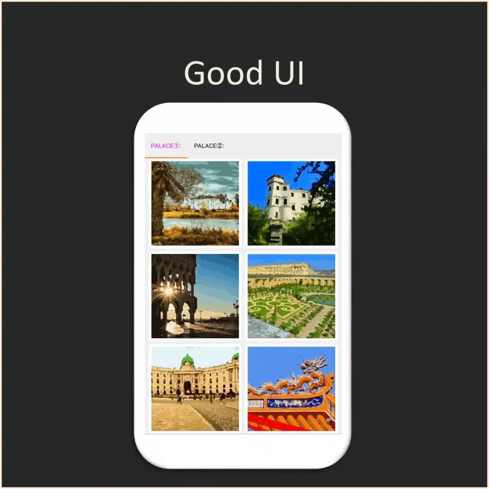 Color by Number - palace Screenshots