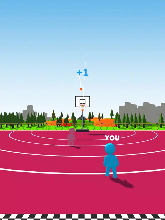Basket Frenzy: Throw to Score iPad  Screenshots