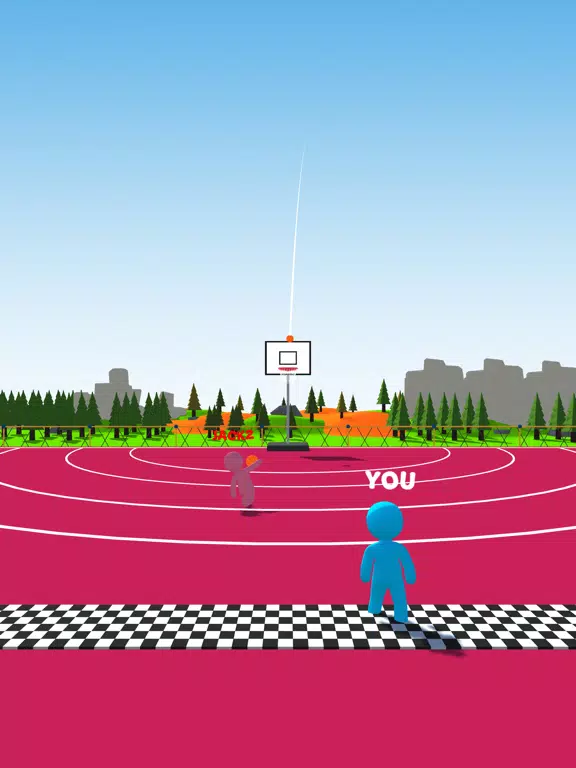 Basket Frenzy: Throw to Score iPad  Screenshots