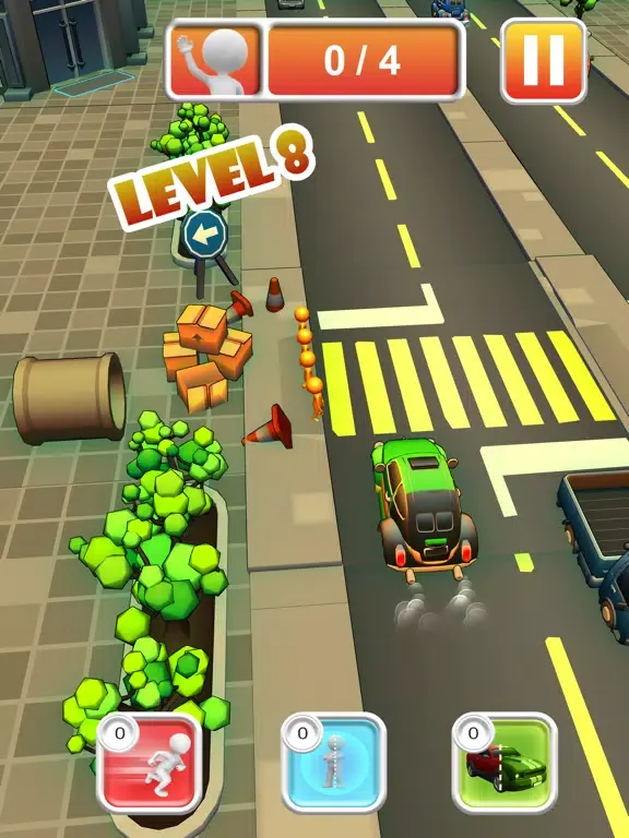 Stickman Road Crossing iPad  স্ক্রিনশট