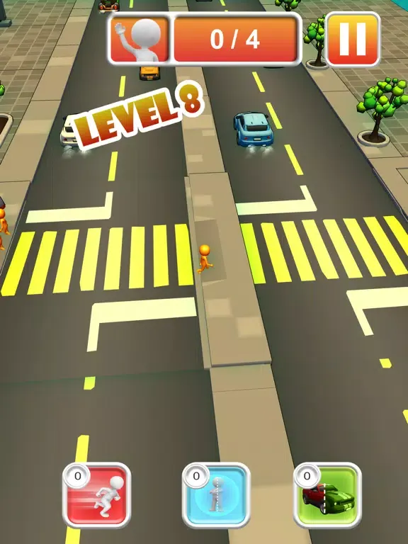 Stickman Road Crossing iPad  স্ক্রিনশট